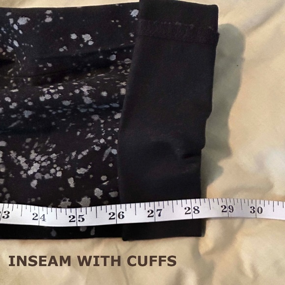 NEW PHOTOS! LEGGINGS, SKINNY DENIM, BLACK/GREY, SIZE 5, BLACK, FLY FRONT, 5 POCK - Picture 5 of 16